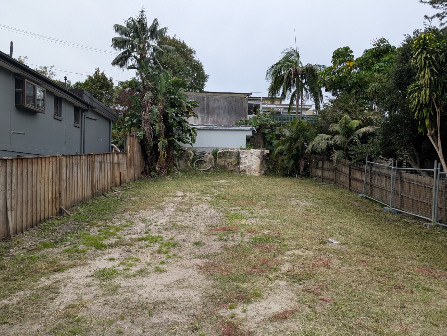 After — cleared, cut, cleared away