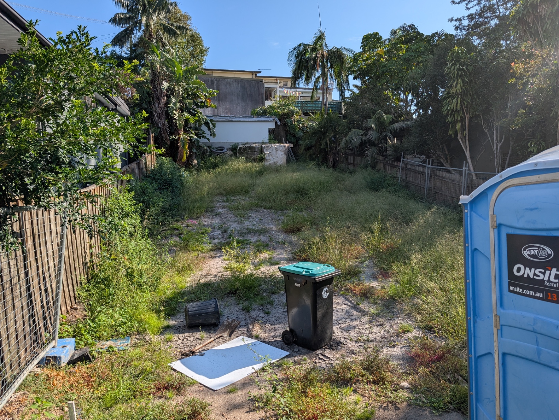 Before — Bondi tidy-up